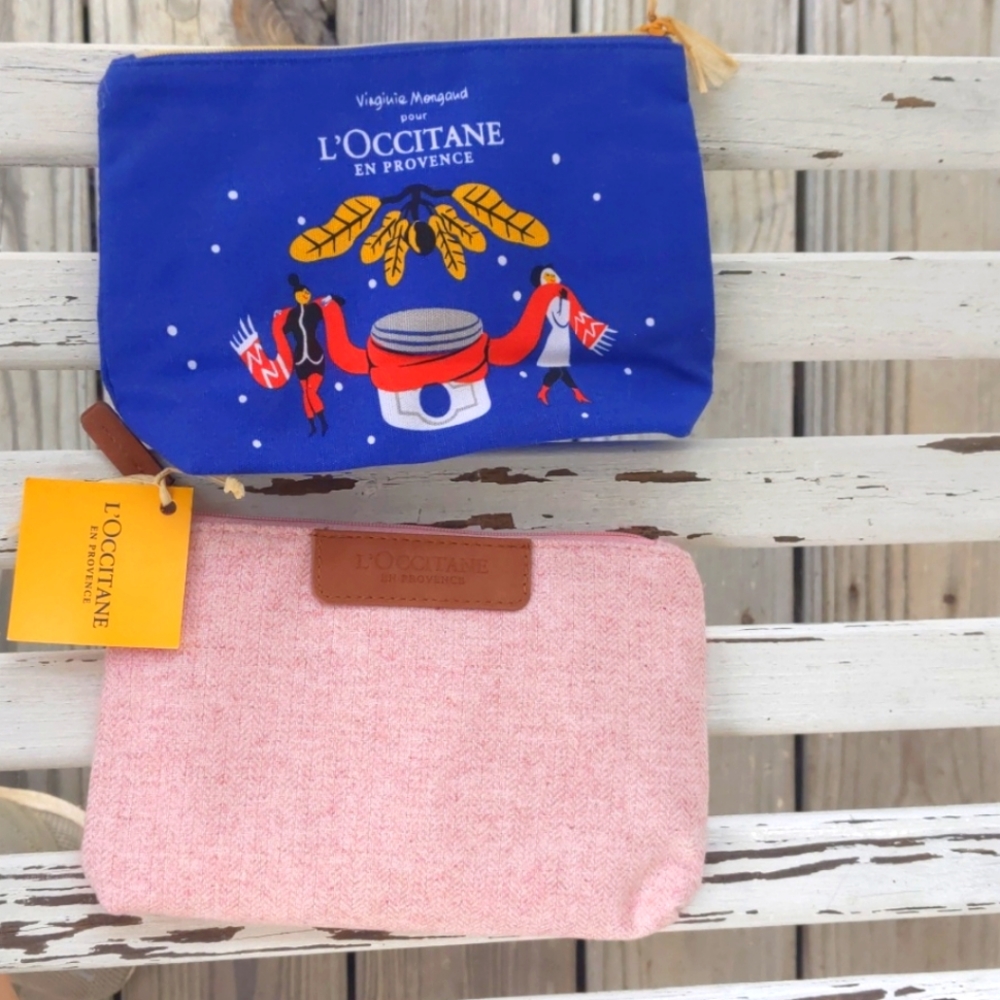 NWT L'Occitane Mini Travel Bags!